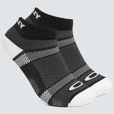 Oakley Ribbed Ellipse Short Socks In Black