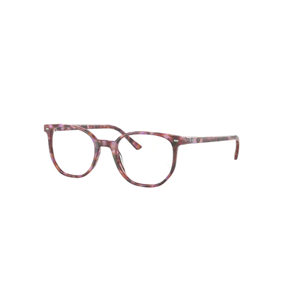 Ray Ban Elliot Optics Eyeglasses Tortoise Frame Clear Lenses Polarized 48-19 In Brown & Violet Havana