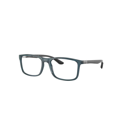 Ray Ban Rb8908 Optics Eyeglasses Black Frame Clear Lenses Polarized 53-18
