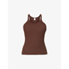 RE/DONE RIBBED REGULAR-FIT COTTON-JERSEY TANK TOP