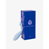 The Oh Collective Kit Internal And Clitoral Vibrator In Clear Sky Blue