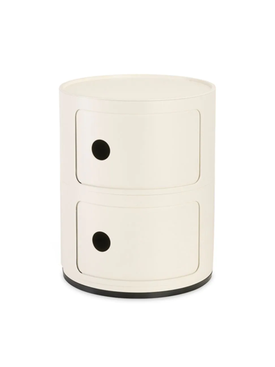 Kartell Componibili Matte Container In White
