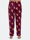 Leveret Mens Fleece Animal Pants In Red