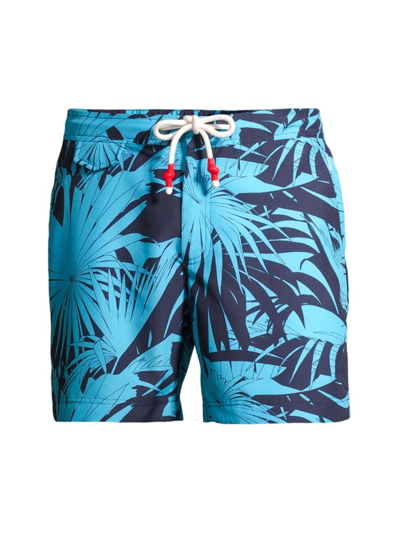 Orlebar Brown Standard Mid-length Printed Swim Shorts In Multi-colour