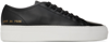 COMMON PROJECTS BLACK TOURNAMENT LOW SUPER SNEAKERS