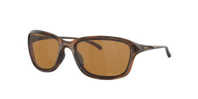 Oakley Woman Sunglass Oo9297 She's Unstoppable In Tungsten Iridium Polarized