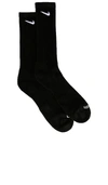 Nike Everyday Plus Cushioned In Black & White
