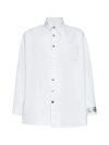 Raf Simons Denim Long-sleeve Over-shirt In White