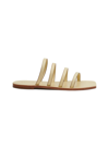 A.EMERY ‘EDEN' MULTI-BAND LEATHER FLAT SANDALS