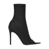 Gianvito Rossi Hiroko 105mm Transparent-strap Boots In Black Trasp