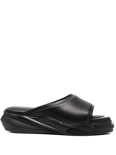 Alyx Chunky Slide Sandals In Black
