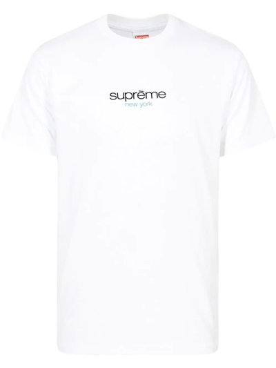 Supreme Classic Logo T-shirt In White