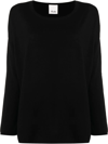 ALLUDE FINE KNITTED JUMPER
