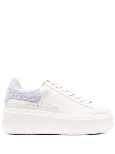 Ash Panelled Low-top Chunky Sneakers In Weiss