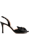 Kate Spade Happily Bow-embellished Pumps In Black