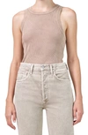 Citizens Of Humanity Isabel Rib Racerback Tank In Mnros
