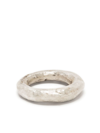 Parts Of Four Spacer Handcrafted Ring In Silber