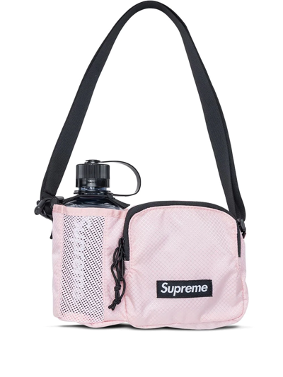Supreme box-logo Ripstop Waist Bag | Blue | FARFETCH