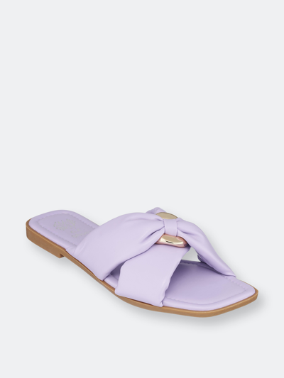 Gc Shoes Women's Perri Slide Sandals In Purple