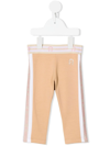 Aigner Logo-tape Leggings In Brown