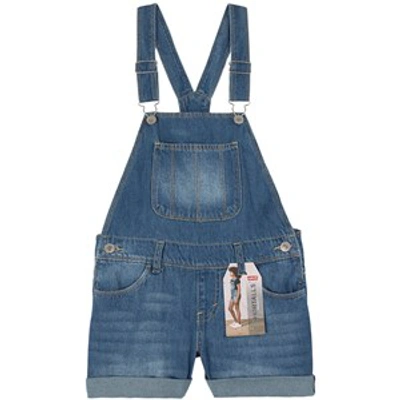 Levi's Kids' Overall Shorts Blue