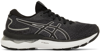 Asics Women's Gel-nimbus 24 Running Sneakers From Finish Line In Black/white