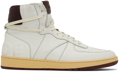 Rhude Rhecess-sky Hi-top Sneakers In Multi