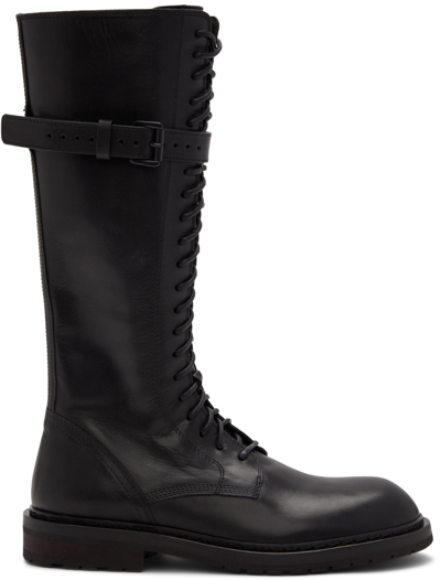 Ann Demeulemeester Black Danny Boots