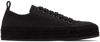 ANN DEMEULEMEESTER BLACK DENIM GERT SNEAKERS