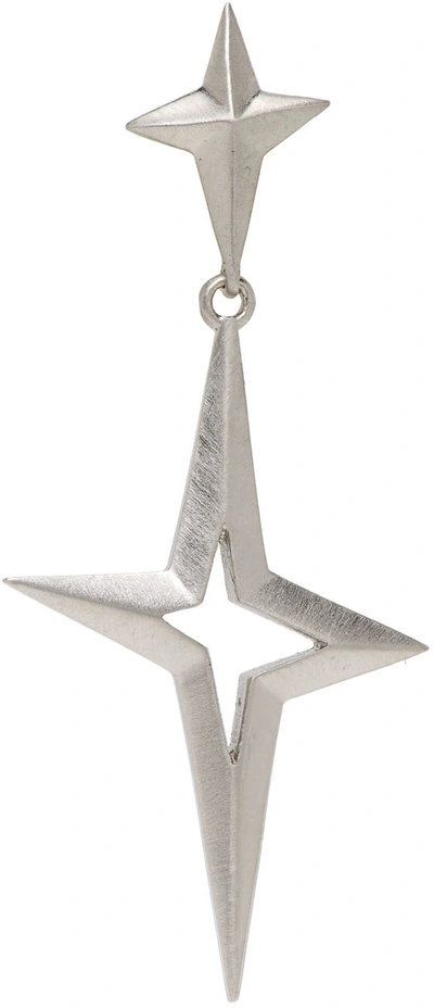 Thames Mmxx Silver Faith Single Earring | ModeSens