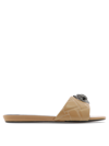 Kurt Geiger Women's Kensington Slide Sandals In Beige