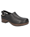 Bella Vita Women's Starlee Clogs In Black Leather