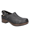 Bella Vita Women's Starlee Clogs Women's Shoes In Black Tooled Leather