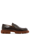 MAISON MARGIELA LEATHER LOAFERS