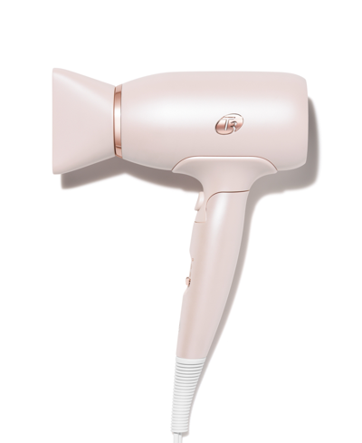 T3 Afar Lightweight Travel Size Hair Dryer In Satin Blush