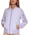 Levi's Women's Zip-detail Bomber Jacket In Violet