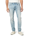 BUFFALO DAVID BITTON MEN'S BUFFALO DAVID BITTON SLIM ASH CRINKLED STRETCH DENIM JEANS