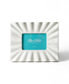 Coton Colors Signature White Ruffle Frame In White
