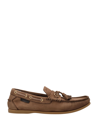 Tom Ford Robin Full-grain Nubuck Boat Shoes In Brown