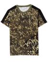 Givenchy 4g-logo Camouflage T-shirt In Verde