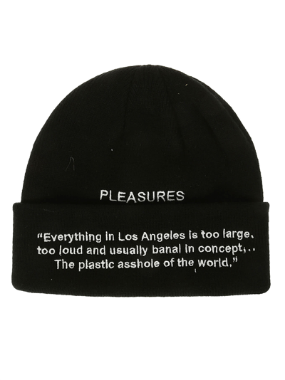 Pleasures Plastic Beanie In Black