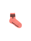 Alexander Mcqueen Alexander Mc Queen Stripe Skull Socks In Goldwhite