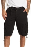 X-ray Belted Cargo Shorts In Black
