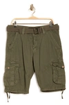 X-ray Belted Cargo Shorts In Grey