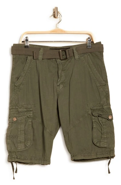 X-ray Belted Cargo Shorts In Grey