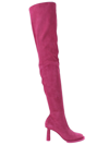 Jacquemus Over The Knee Boots In Pink
