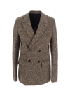 BOTTEGA VENETA KNOTTED HERRINGBONE BLAZER BY BOTTEGA VENETA,669598V0WM01168