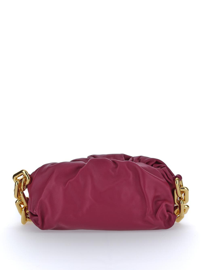 Bottega Veneta Chain Pouch Shoulder Bag In Purple