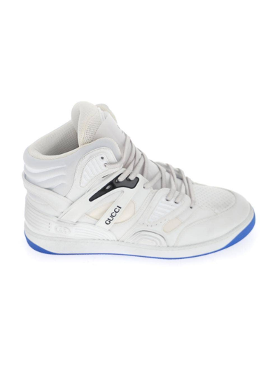 Gucci Basket High-top Trainers In White