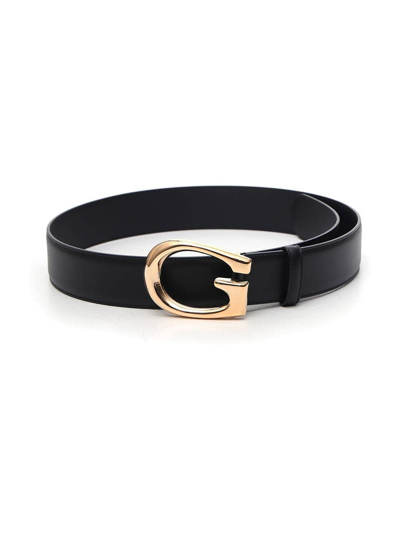 Gucci Black Leather Belt